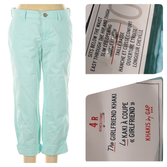 GAP Pants - Gap Girlfriend Khakis🍭Brand New🍭Ankle Length